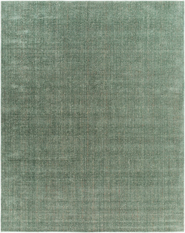 Surya Iman 2' X 3' Handmade Rug - Luxurious Hand-knotted Viscose & New Zealand Wool, Perfect For Any Space Seafoam Viscose,Nz Wool Ima2307-810