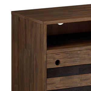 English Elm Clarkson Rustic Tv Stand - Handcrafted Acacia Wood, Mid-Century Design, Fits Tvs Up To 60" B136P158780