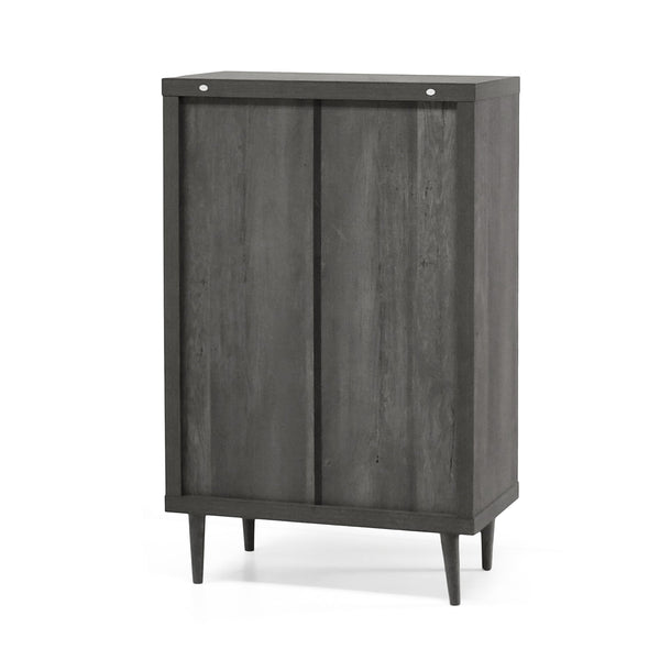 English Elm Christopher Knight Home® - Nordic 5-Drawer Chest - Mid-Century Modern Design With Faux Wood Finish And Spacious Storage Solutions 71146.00GRY