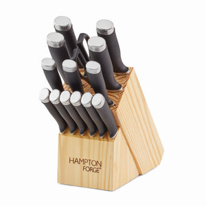 Lenox Hampton Forge Epicure Black 15 Piece Cutlery Set Black, BLACK MULTI HMC01B109A