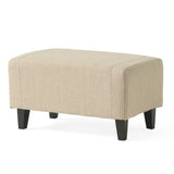 Christopher Knight Home® - Noble House - Elaine Tufted Fabric Chair and Ottoman