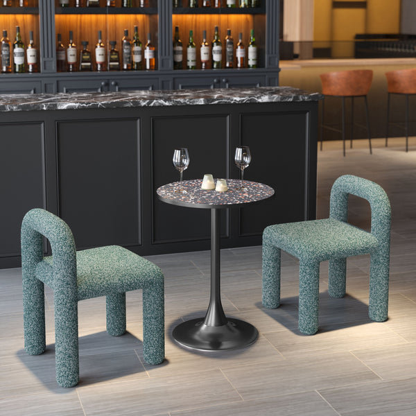Zuo Modern Bite Bistro Table – Elevate Your Space With Modern Design And Chic Style For Every Room Black Mdf,Steel 110405-zuo-modern