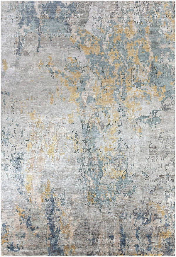 Surya Imola Handmade 2' X 3' Rug - Luxurious Mid-century Modern Design, Soft Viscose, Durable & Stylish Beige Viscose Iml1001-811