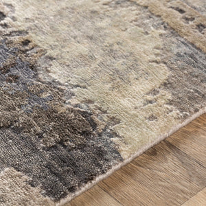 Surya Imola Handmade 2' X 3' Rug - Luxurious Mid-century Modern Design, Soft Viscose, Durable & Stylish Denim Viscose Iml1002-23