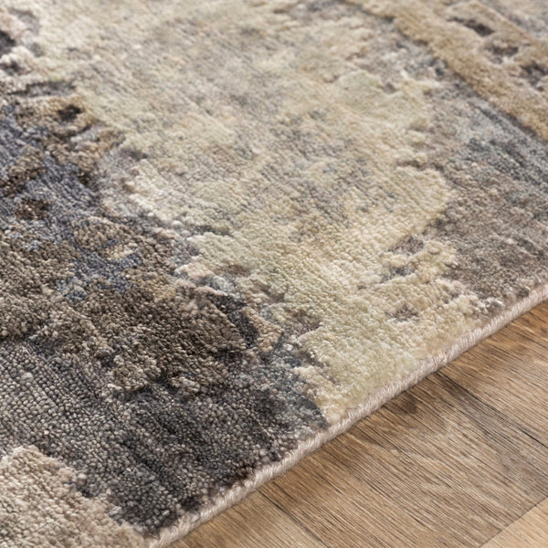 Surya Imola Handmade 2' X 3' Rug - Luxurious Mid-century Modern Design, Soft Viscose, Durable & Stylish Denim Viscose Iml1002-23