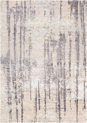 Surya Imola Handmade 2' X 3' Rug - Luxurious Mid-century Modern Design, Soft Viscose, Durable & Stylish Black Viscose,Wool Iml1003-1215