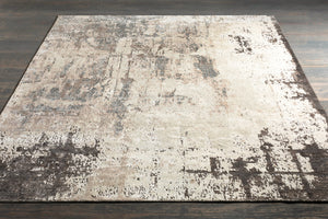 Imola IML-1005 8' x 11' Handmade Rug IML1005-811  Charcoal, Medium Gray, Cream, Taupe Surya