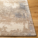 Imola IML-1011 9' x 13' Handmade Rug IML1011-913  Ash, Metallic - Silver, Light Silver, Khaki, Sage Surya