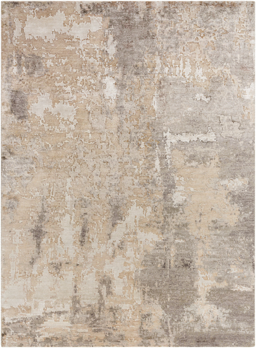 Imola IML-1012 9' x 13' Handmade Rug IML1012-913  Warm Grey, Ash, Prairie Dust, Light Silver Surya