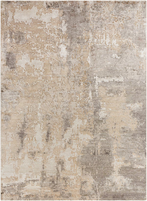 Imola IML-1012 9' x 13' Handmade Rug IML1012-913  Warm Grey, Ash, Prairie Dust, Light Silver Surya