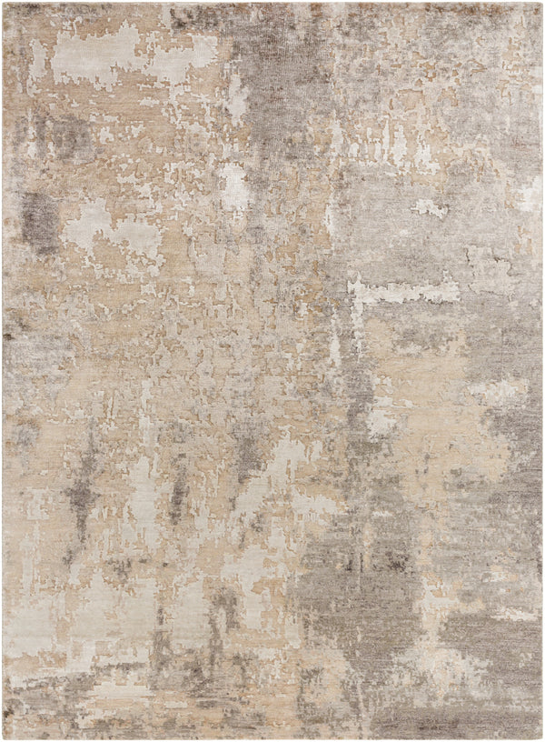 Imola IML-1012 9' x 13' Handmade Rug IML1012-913  Warm Grey, Ash, Prairie Dust, Light Silver Surya