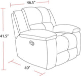 Parker Living Buster - Opal Taupe Manual Reclining Sofa Loveseat and Recliner Opal Taupe MBUS-321-OPTA Parker House