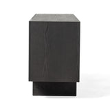 VIG Furniture Modrest Impala - Modern Matte Brown Ash & Silver Buffet VGVCG2322