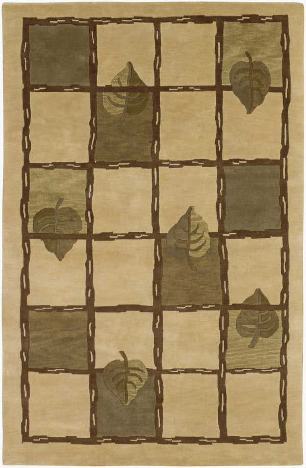 Surya Mugal 5' X 8' Hand-made New Zealand Wool Rug - Timeless Elegance For Your Home Decor & Style  Nz Wool In1062-58