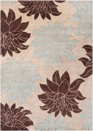Surya Mugal 5' X 8' Hand-made New Zealand Wool Rug - Timeless Elegance For Your Home Decor & Style  Nz Wool In1227-811