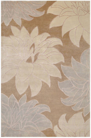 Surya Mugal 5' X 8' Hand-made New Zealand Wool Rug - Timeless Elegance For Your Home Decor & Style  Nz Wool In1229-58