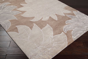 Surya Mugal 5' X 8' Hand-made New Zealand Wool Rug - Timeless Elegance For Your Home Decor & Style  Nz Wool In1229-58