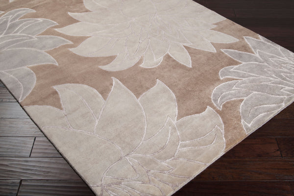 Surya Mugal 5' X 8' Hand-made New Zealand Wool Rug - Timeless Elegance For Your Home Decor & Style  Nz Wool In1229-58