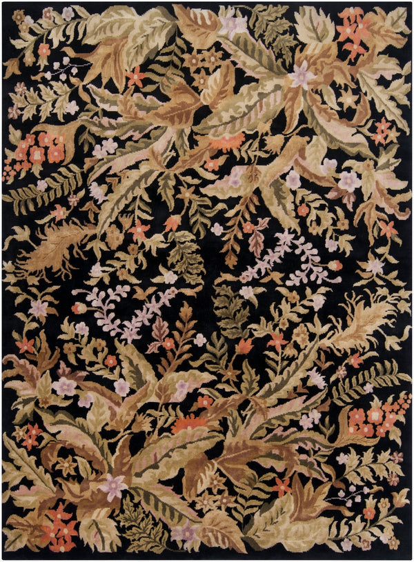 Surya Mugal 5' X 8' Hand-made New Zealand Wool Rug - Timeless Elegance For Your Home Decor & Style  Nz Wool In1484-811
