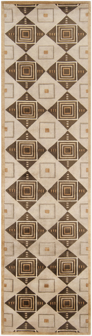 Surya Mugal Handmade 2'6" X 10' Wool Rug - Timeless Elegance, Soft Underfoot, Durable, Perfect For Any Space  Nz Wool In8008-2610