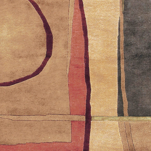 Surya Mugal Handmade 2'6" X 10' Wool Rug - Timeless Elegance, Soft Underfoot, Durable, Perfect For Any Space Olive Wool,Viscose In8043-913