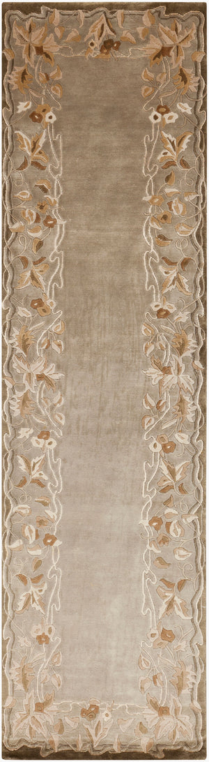 Surya Mugal Handmade 2'6" X 10' Wool Rug - Timeless Elegance, Soft Underfoot, Durable, Perfect For Any Space  Nz Wool In8058-2610