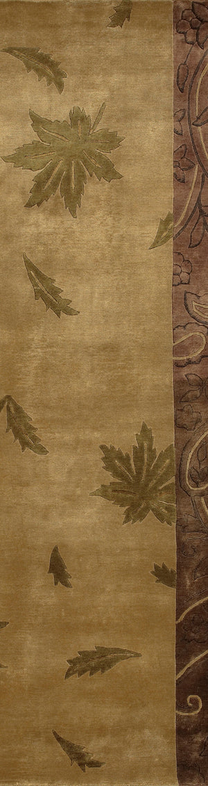 Surya Mugal Handmade 2'6" X 10' Wool Rug - Timeless Elegance, Soft Underfoot, Durable, Perfect For Any Space  Nz Wool In8060-2610