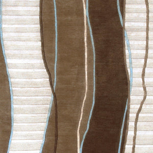 Surya Mugal Handmade 2'6" X 10' Wool Rug - Timeless Elegance, Soft Underfoot, Durable, Perfect For Any Space Dark Brown Wool In8072-58