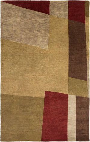 Surya Mugal Handmade 2'6" X 10' Wool Rug - Timeless Elegance, Soft Underfoot, Durable, Perfect For Any Space  Nz Wool In8101-58
