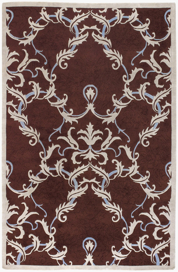 Surya Mugal Handmade 2'6" X 10' Wool Rug - Timeless Elegance, Soft Underfoot, Durable, Perfect For Any Space  Nz Wool In8214-58