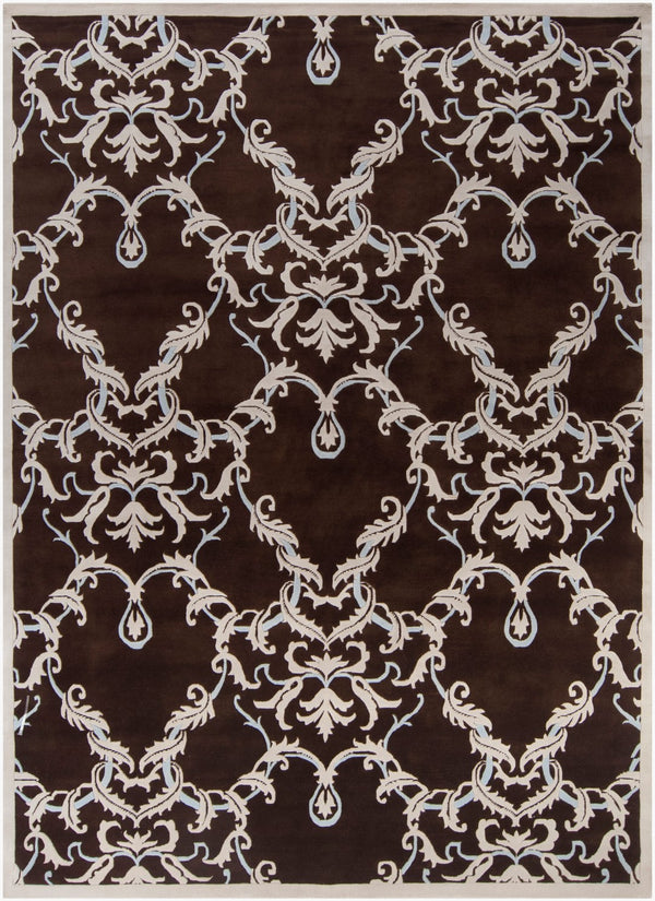 Surya Mugal Handmade 2'6" X 10' Wool Rug - Timeless Elegance, Soft Underfoot, Durable, Perfect For Any Space  Nz Wool In8214-811