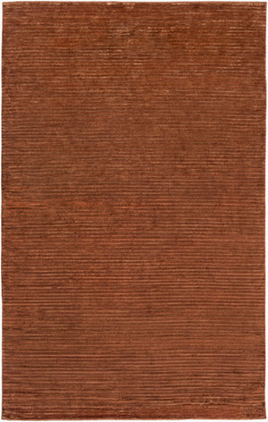 Surya Mugal 5' X 8' Hand-made New Zealand Wool Rug - Timeless Elegance For Your Home Decor & Style Brown Viscose,Wool In8247-811