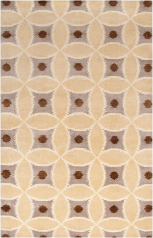 Surya Mugal Handmade 2'6" X 10' Wool Rug - Timeless Elegance, Soft Underfoot, Durable, Perfect For Any Space Ivory Wool In8595-811