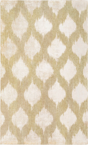 Surya Mugal Handmade 2'6" X 10' Wool Rug - Timeless Elegance, Soft Underfoot, Durable, Perfect For Any Space Tan Wool,Viscose In8603-23