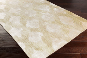 Surya Mugal Handmade 2'6" X 10' Wool Rug - Timeless Elegance, Soft Underfoot, Durable, Perfect For Any Space Tan Wool,Viscose In8603-23