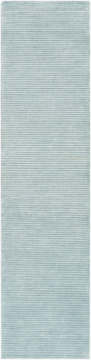 Surya Mugal Hand Knotted Wool Viscose Runner Rug Low Pile Hallway Entryway Accent IN8609-2610