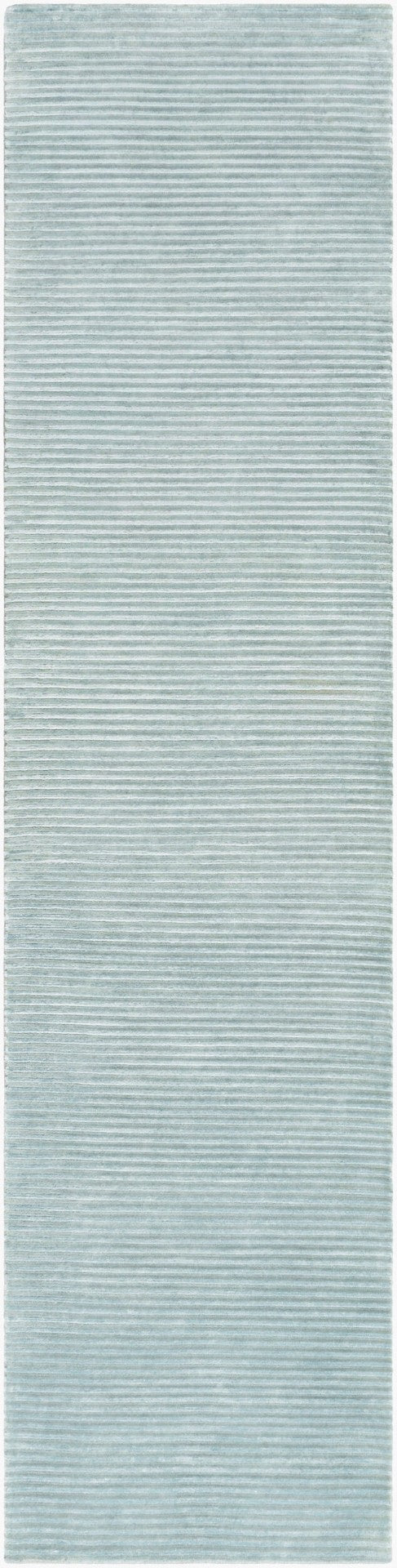 Surya Mugal Hand Knotted Wool Viscose Runner Rug Low Pile Hallway Entryway Accent IN8609-2610