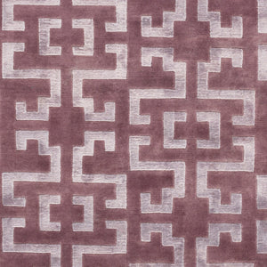 Surya Mugal Handmade 2'6" X 10' Wool Rug - Timeless Elegance, Soft Underfoot, Durable, Perfect For Any Space Plum Wool,Viscose In8612-913