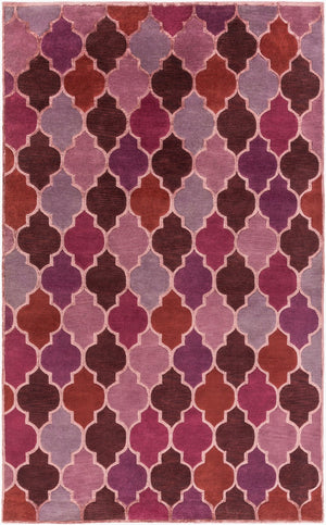 Surya Mugal Handmade 2'6" X 10' Wool Rug - Timeless Elegance, Soft Underfoot, Durable, Perfect For Any Space Rust Wool,Viscose In8614-23