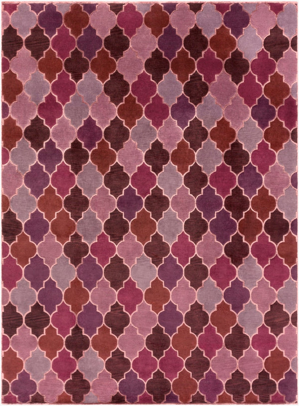 Surya Mugal Handmade 2'6" X 10' Wool Rug - Timeless Elegance, Soft Underfoot, Durable, Perfect For Any Space Rust Wool,Viscose In8614-811