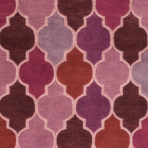 Surya Mugal Handmade 2'6" X 10' Wool Rug - Timeless Elegance, Soft Underfoot, Durable, Perfect For Any Space Rust Wool,Viscose In8614-811