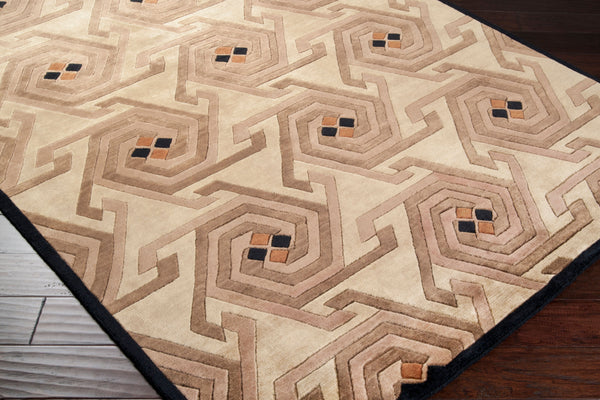 Surya Mugal Handcrafted 5' X 8' Wool Rug - Exquisite Indian Design, Durable Comfort & Classic Charm  Nz Wool In978-811