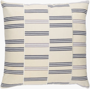Surya Lina 18” Modern Cotton Accent Pillow - Stylish Home Decor Essential For Comfort & Elegance Cream Cotton,Cotton Ina002-2020d