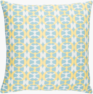 Surya Lina 18” Modern Cotton Accent Pillow - Stylish Home Decor Essential For Comfort & Elegance Cream Cotton,Cotton Ina019-2020d