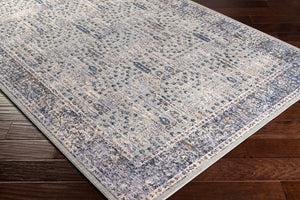 Livabliss Infinity Medallion Runner Rug Machine Woven Polyester for Hallways and Entryways INF2307-2673