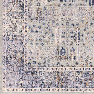 Livabliss Infinity Medallion Runner Rug Machine Woven Polyester for Hallways and Entryways INF2307-2673