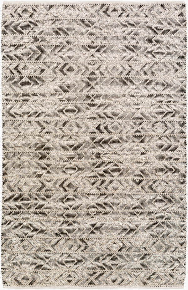 Surya Ingrid Handmade 2' X 3' Global Style Area Rug - Luxurious Viscose & Wool Blend, Easy Care, Made In India Beige Viscose,Wool Ing2000-23