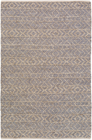 Ingrid ING-2003 6' x 9' Handmade Rug ING2003-69  Dark Blue, Light Gray, Gray Surya