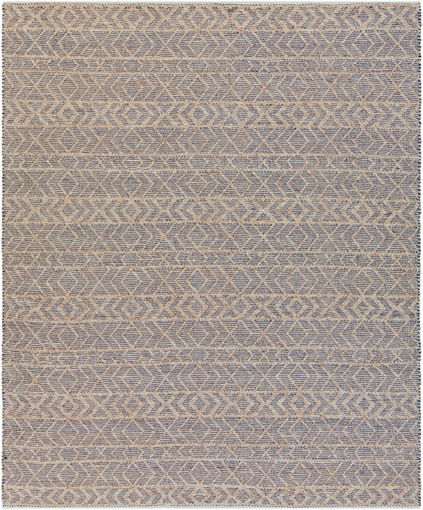 Ingrid ING-2003 8' x 10' Handmade Rug ING2003-810  Dark Blue, Light Gray, Gray Surya