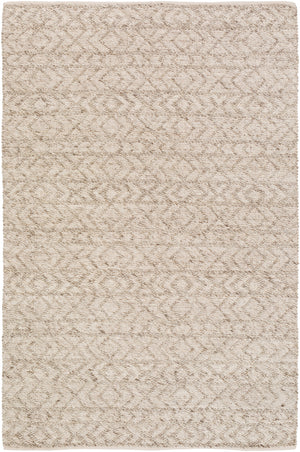 Ingrid ING-2004 6' x 9' Handmade Rug ING2004-69  White, Light Gray, Gray Surya